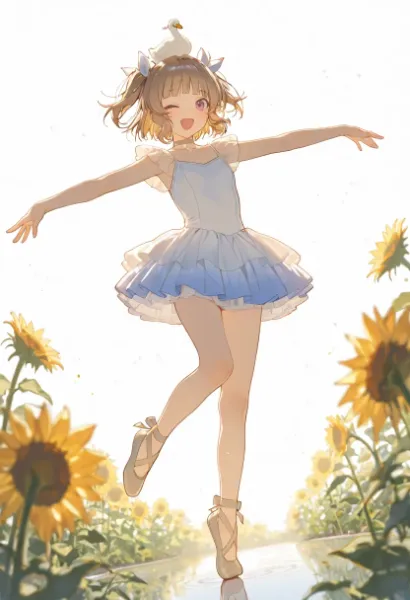 ハクチョウのプール