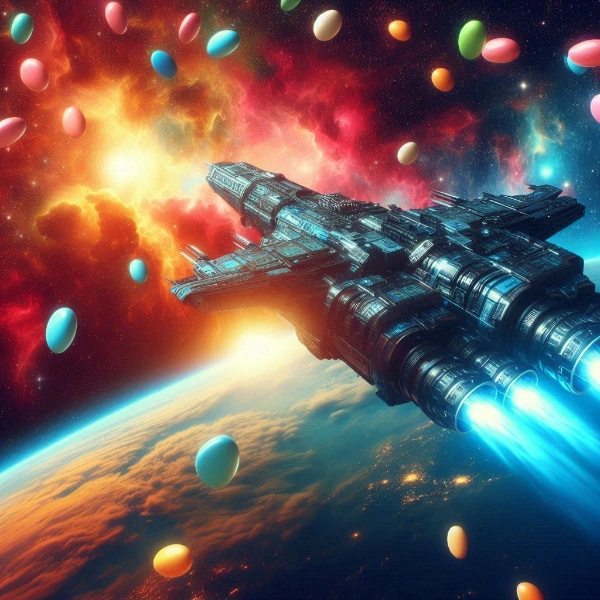 チューインガム宇宙戦艦　（18枚）