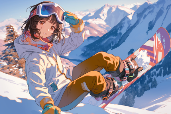 スノボ女子🏂