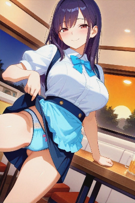 夕方ウェイトレス