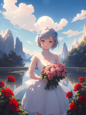 pink rose