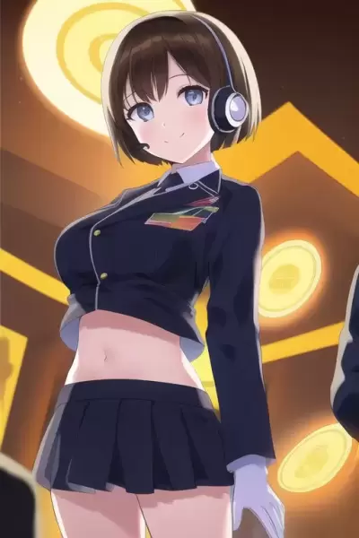 ボブカットの軍服ちゃんです