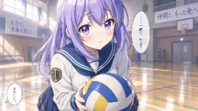 うちの子とドッジボール！8(ChatGPT)