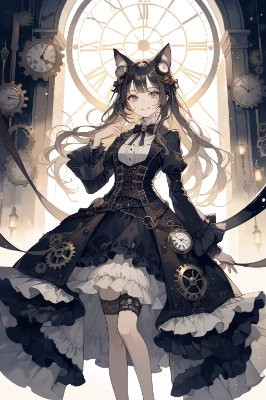 ネコ耳スチームパンク