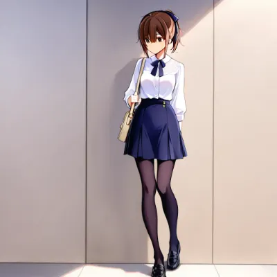 青いリボンの午後