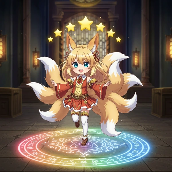 単発虹レア当選ソシャゲ風