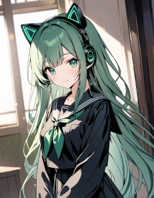ネコミミヘッドフォン