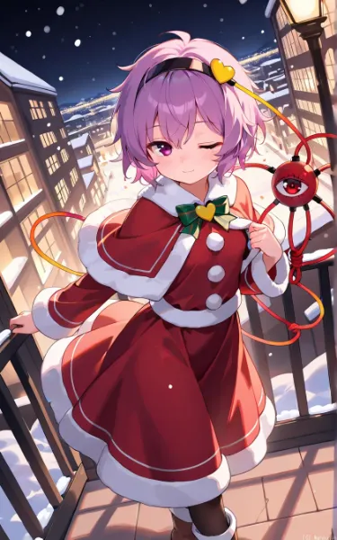 さとりサンタ推参