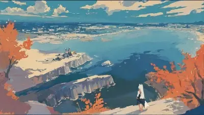 水の色、空気の色
