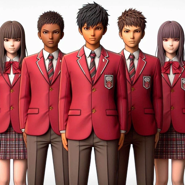 ハイスクール　キメ顔