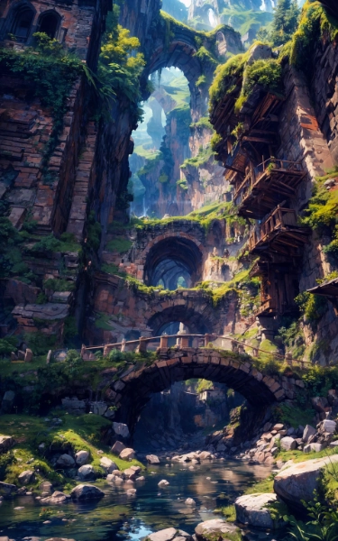 橋のありすぎる風景