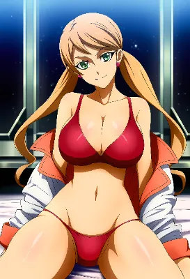 ラフタの健康的な下着姿