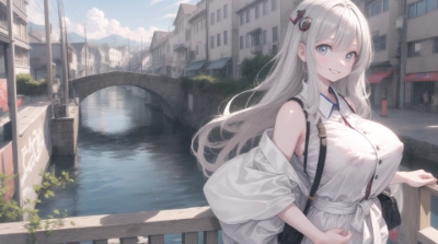 橋の見える風景