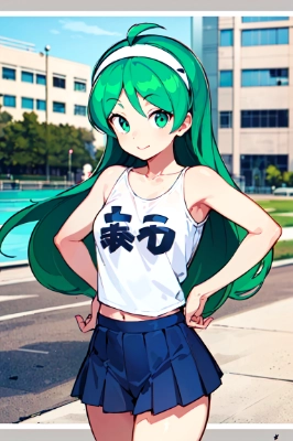 髪美少女