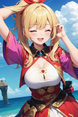 美少女 ウィンク