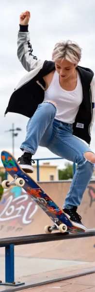 スケートボード(AIフォト)