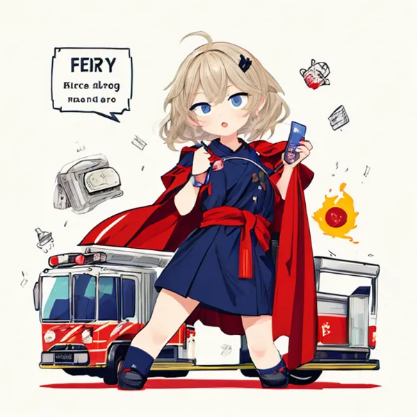 小さな炎の守護者