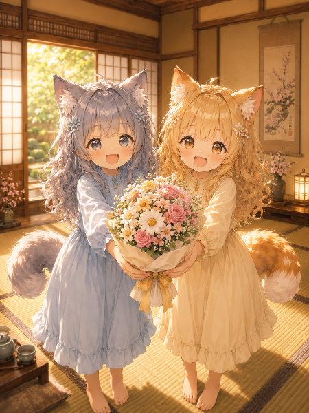 花を贈る