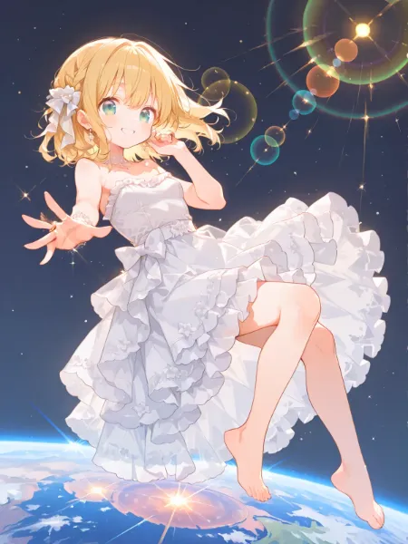 光をもたらす宇宙の花嫁