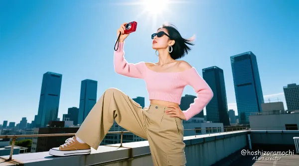 アーバンルーフトップの自由な撮影者