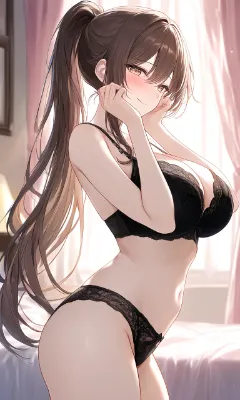 「……照れちゃう」