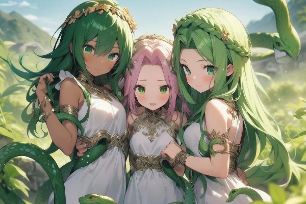 ゴルゴン三姉妹を作ろうとしたのですが……其之ニ