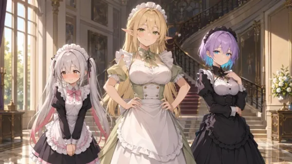 メイド服着せ替え