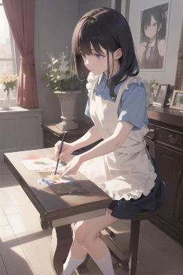 パステル画