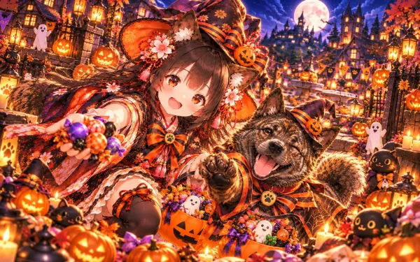 トリック・オア・トリート！お菓子をどうぞっ🎃💕
