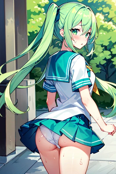 ミクさんセーラー服