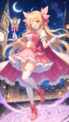 時計塔のてっぺんで、変身！
