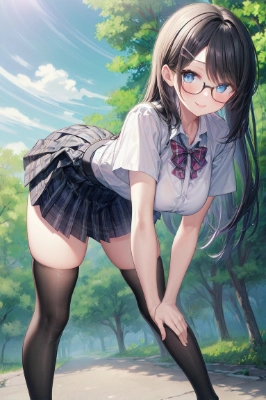 眼鏡の女の子
