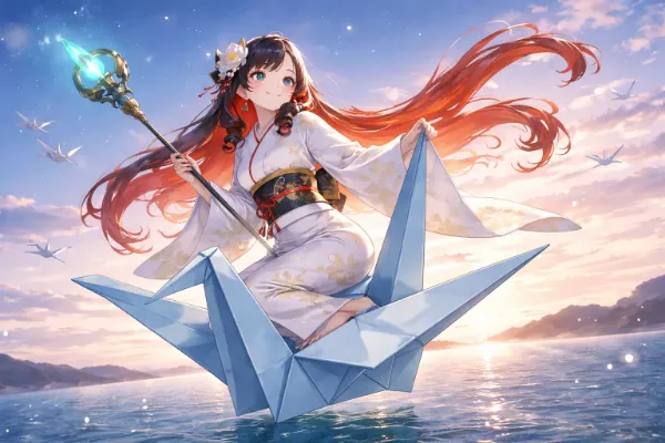 折り鶴プレーン