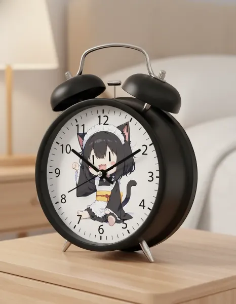 ヘタぐるみ目覚まし時計