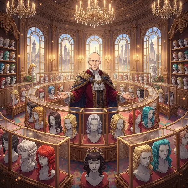 【髪飾り】閣下のウィッグコレクション