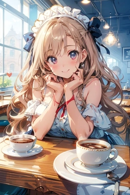 twinkle eye、ティア 「いっしょにカフェへ♩」