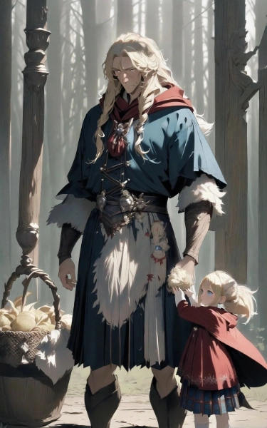 赤ずきん 父親同伴