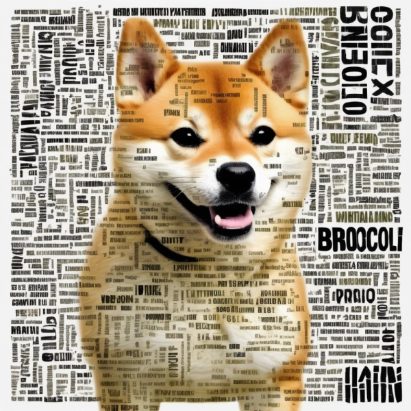 ブロッコリー犬