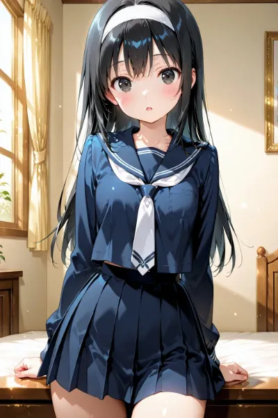 セーラー服の女の子