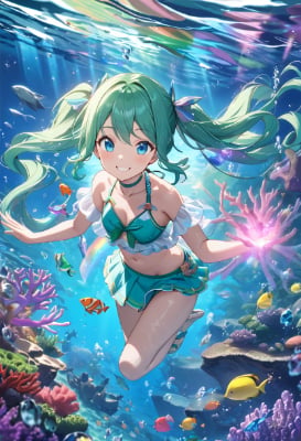 透明な水の世界