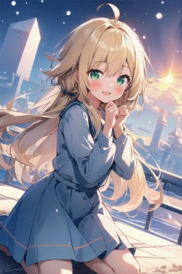 金髪ちゃん