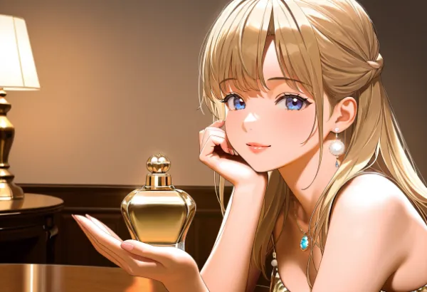 黄金の香水が紡ぐ秘密の夜