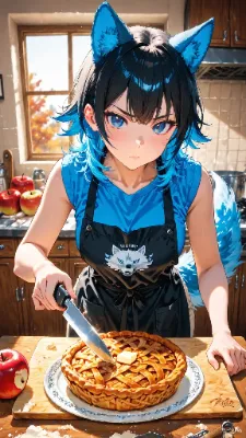 🐺 アップル 〜アップルパイ作るぞ！〜🍎🥧