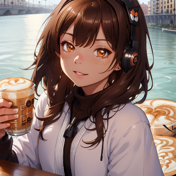 カフェラテアートと私 v3