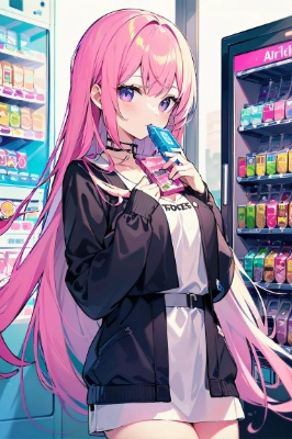 自動販売機エリア