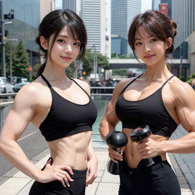 街中・ムキムキ💪🏻