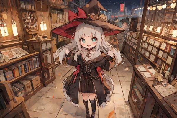 いざ魔法古書店街の夜市へ