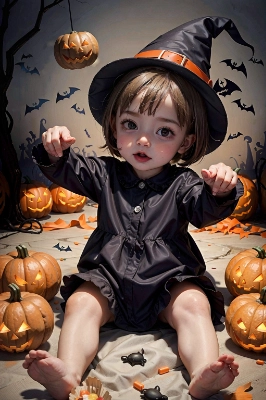 ハロウィン「魔法」少女