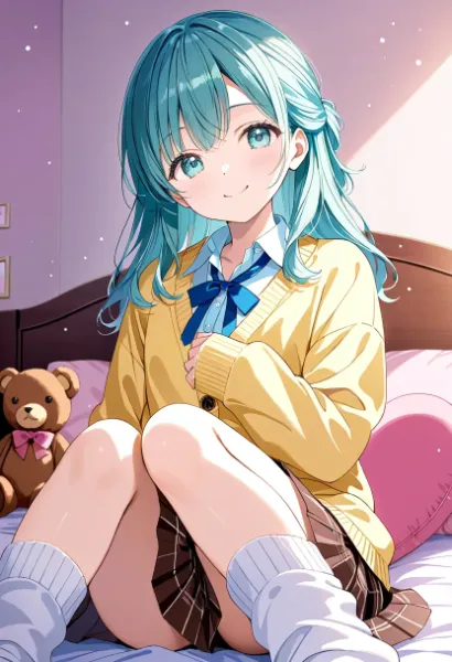 常磐アクア（お題：ソックス#2）