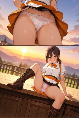 夕方給仕